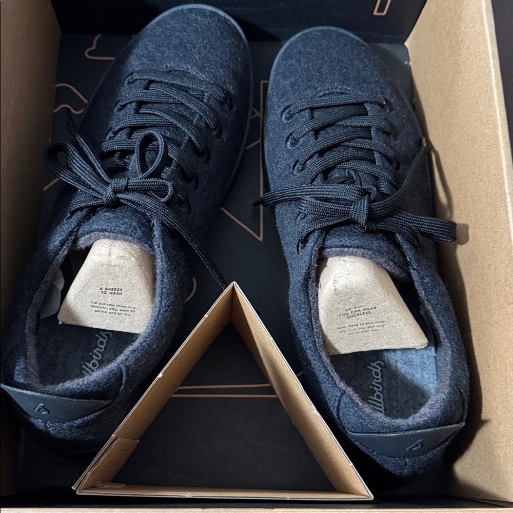 Allbirds Wool Pipers in Black NWT Men’s 11 Reruns